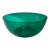 Vintage Reijmyre Green Glass Bowl For Sale