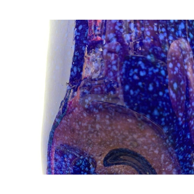 Mid-Century Pottery Vase with Organic Shape from BKW Böttger Keramik Wandsbek, Hamburg, Germany, 1960s For Sale - Image 17 of 18