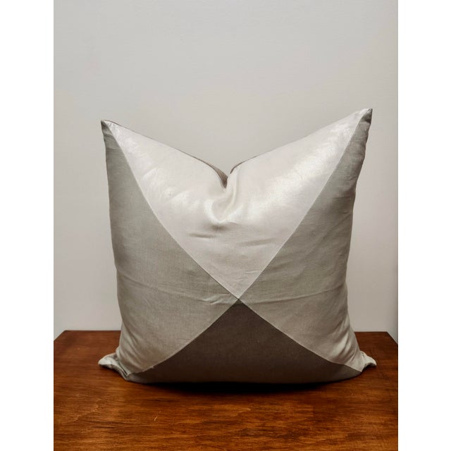 This elegant set of two decorative pillows is by Christen Maxwell New York, known for refined textiles and thoughtful,...