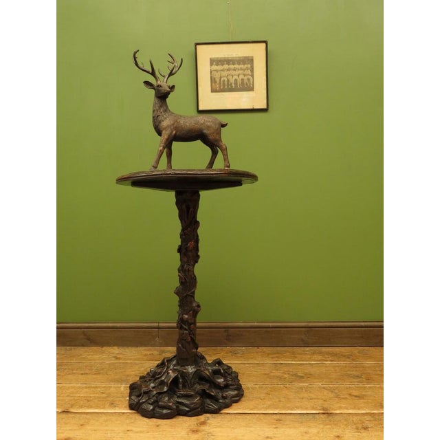 Antique Black Forest Table in the style of Matthew & Willem Horrix For Sale - Image 15 of 18