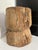 Vintage Rustic Wood Stump Planter For Sale In New York - Image 6 of 12