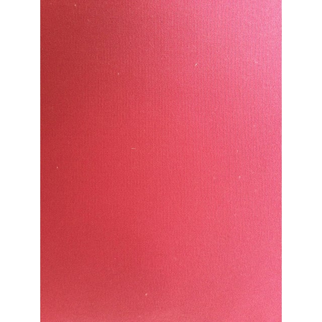 Boho Chic Raspberry Colored Pillow Cover for Indoor or Outdoor Use For Sale - Image 3 of 4