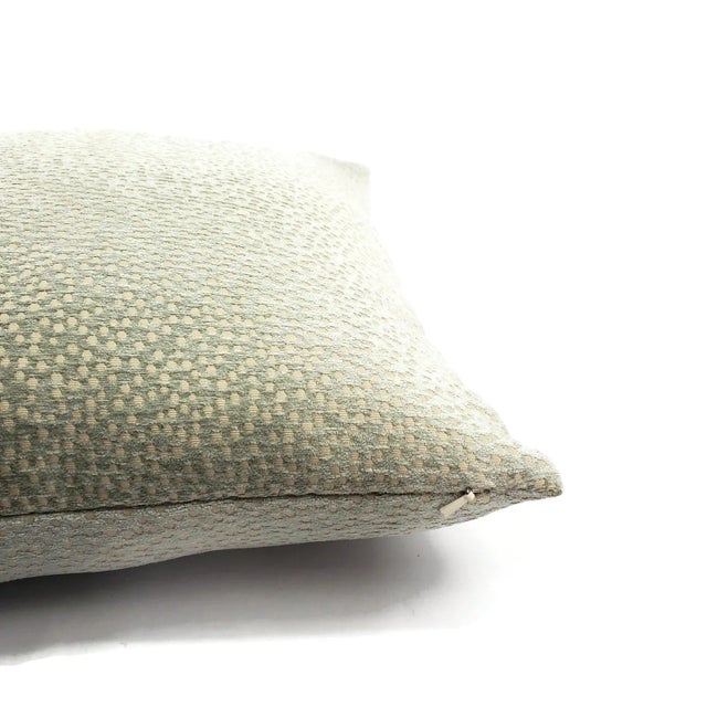 Clarke & Clarke Contemporary Clarke & Clarke Cesare in Duckegg Pillow Cover For Sale - Image 4 of 6