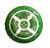 18th Century Chinese Export "Green Fitzhugh" Porcelain Plates, Set of Three For Sale - Image 5 of 14