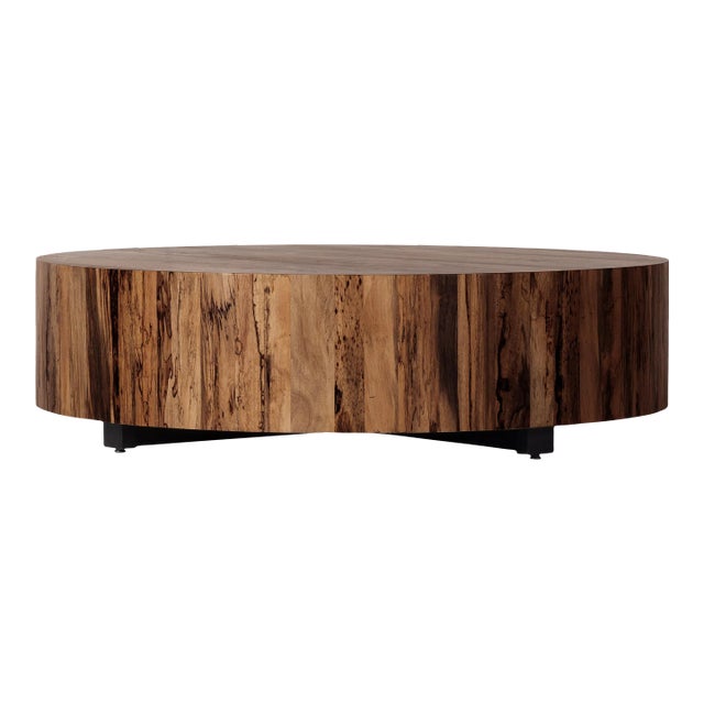 Four Hands Hudson Large Coffee Table, Natural Yukas For Sale