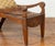 Early 20th Century Antique Indonesian Reclining Plantation Chair with Bamboo Slats and Carved Décor For Sale - Image 5 of 10