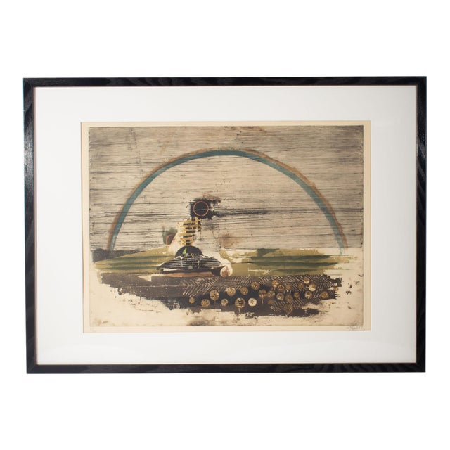 Etching Aquatint Print by Johnny Friedlaender For Sale