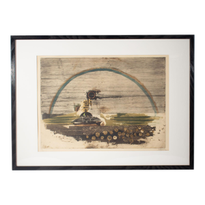 Etching Aquatint Print by Johnny Friedlaender