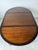 1970s Vintage Asian-Style Black Lacquer Wood Round-to-Oval Extension Dining Table For Sale - Image 5 of 18
