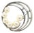 1990s Mikimoto Estate Akoya Pearl Brooch Pin Sterling Silver For Sale