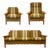 Mid 20th Century Danish Oak & Wool Sofa Set by Henning Kjærnulf, Attributed For Sale