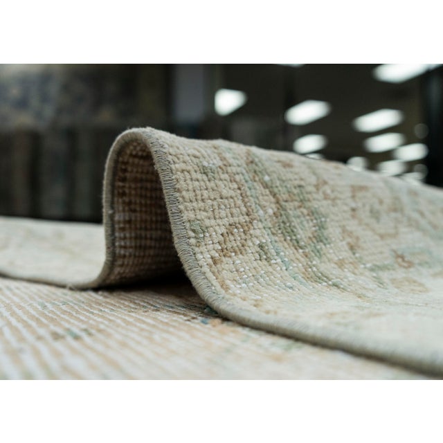 Textile Turkish Vintage Rug 3' x 9'5" #21114 For Sale - Image 7 of 8