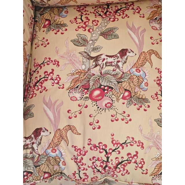Chintz Upholstered Club Chairs- A Pair For Sale In Philadelphia - Image 6 of 17
