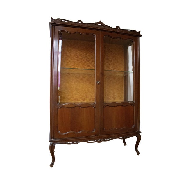Mid-20th Century Baroque Lombard Display Case, 1950s For Sale - Image 10 of 12