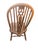 Vintage Solid Oak Bow-Back Windsor Dining Chairs - Set of 6 For Sale - Image 4 of 18