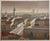 Foussa Itaya, Large Surrealist French Japanese European Cityscape Oil painting Foussa Itaya, c.1950's For Sale In Miami - Image 6 of 10