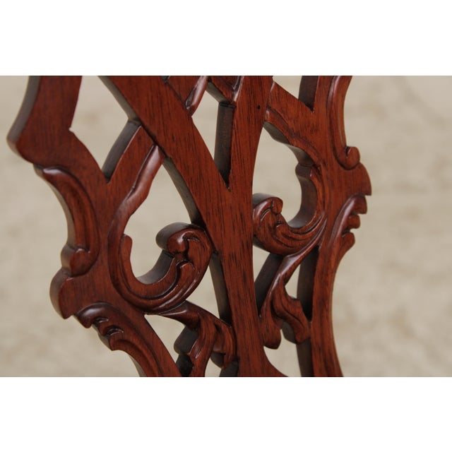Chippendale Ball & Claw Mahogany Childs Side Chair For Sale - Image 12 of 18
