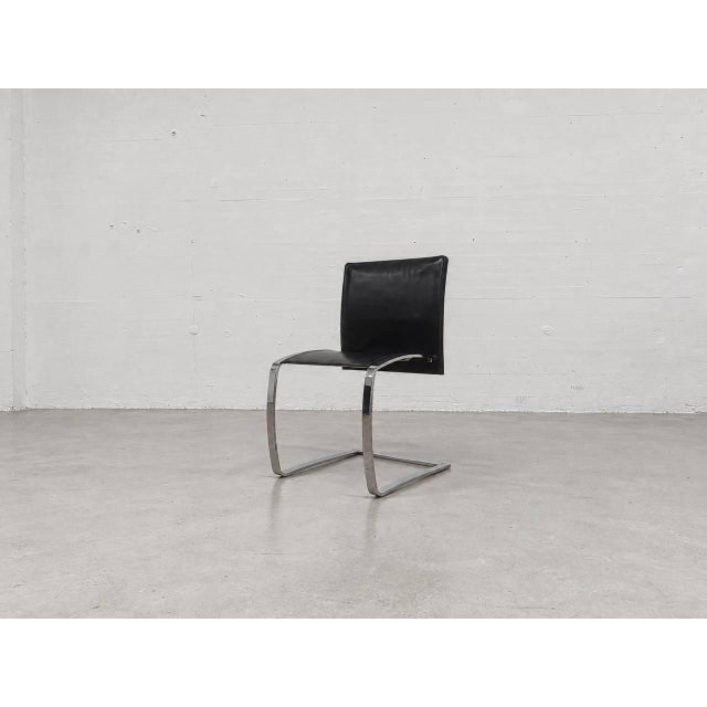 Zen Cantilever Chair by Christian Werner for Enrico Pellizzoni For Sale - Image 11 of 15