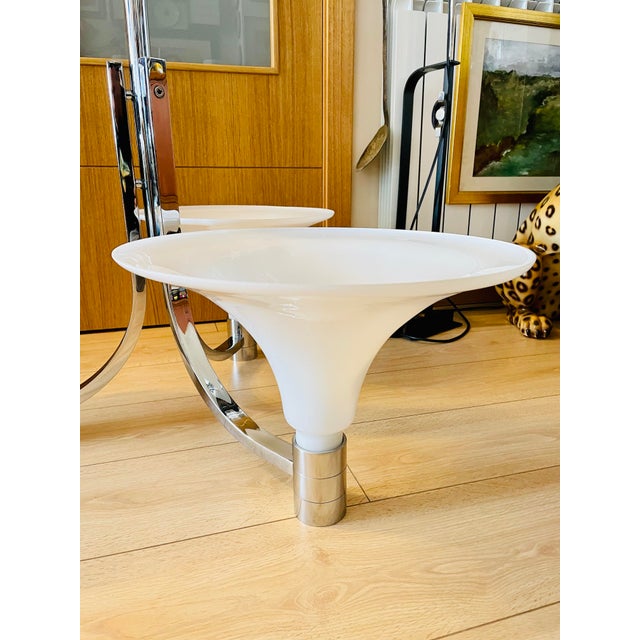 Gray Giant Chandelier by Franco Albini for Sirrah For Sale - Image 8 of 11