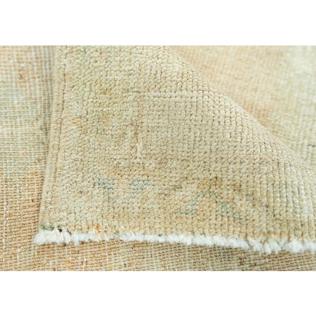 Textile Turkish Mini Rug Oriental Hand Knotted Vintage Rug 1'8" x 2'10" #20752 For Sale - Image 7 of 8