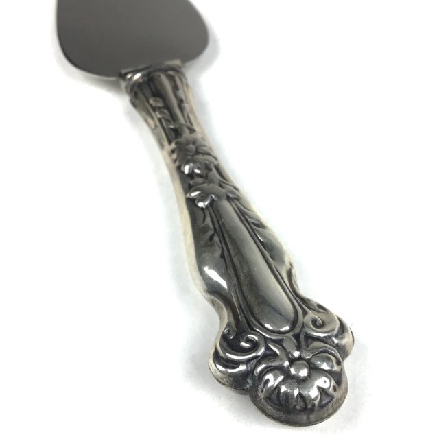 Metal 1980s R Sterling Cheese Serving Knife For Sale - Image 7 of 9