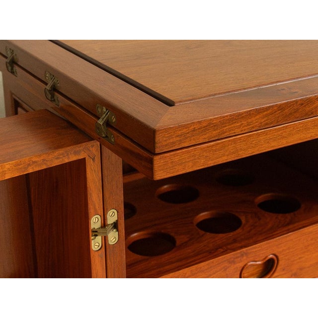 Vintage Captains Bar in Teak, 1960s For Sale - Image 11 of 12