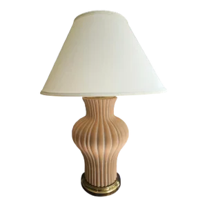 Porcelain Terra Cotta Lamp by Paul Hanson