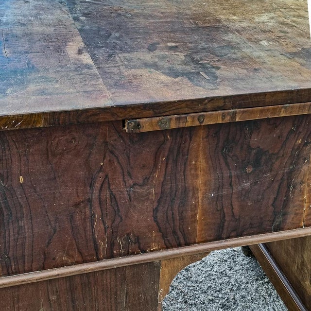 Desk in Walnut, 19th Century For Sale - Image 12 of 18