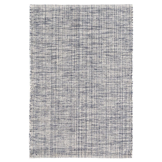 Dash & Albert by Annie Selke Marled Indigo Woven Cotton Rug, 3' x 5' For Sale In Boston - Image 6 of 6