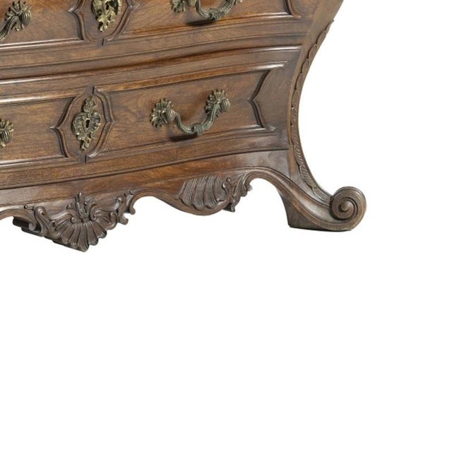 20th Century Portuguese Wooden Chest of Drawers For Sale - Image 5 of 6