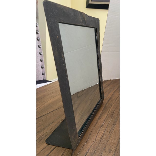 Modernist Art Deco Mirror Attributed to Donald Deskey Industrial Very Unique in Design for Your Aesthetic Decor Great...