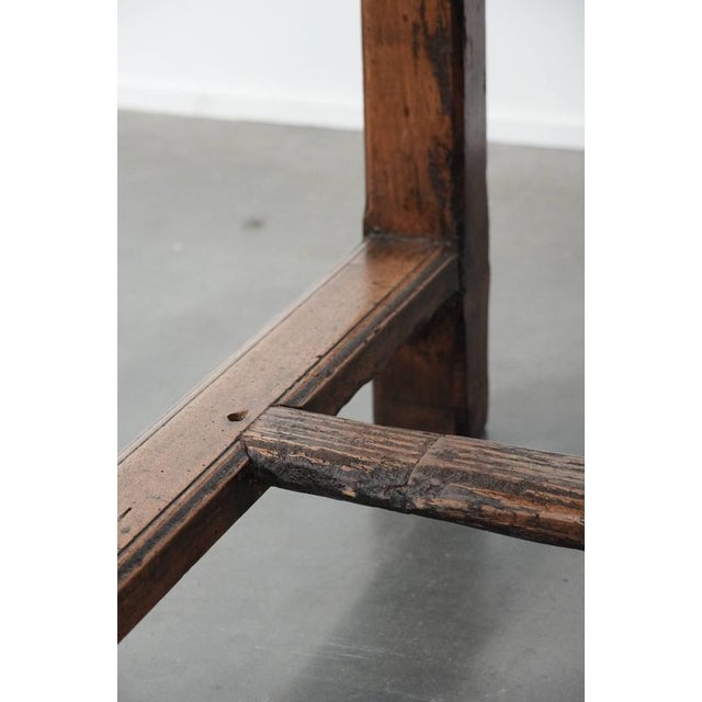 Antique French Dining Table with Three Drawers, 1700s For Sale - Image 16 of 18