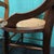 Pair of Vintage Wooden Chairs With Wicker Seats For Sale - Image 10 of 14