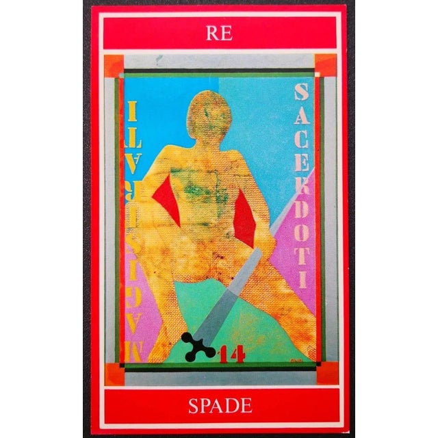 Tarots - The Complete 78 - Card Tarot by Andrea Picini 1979 For Sale - Image 8 of 9