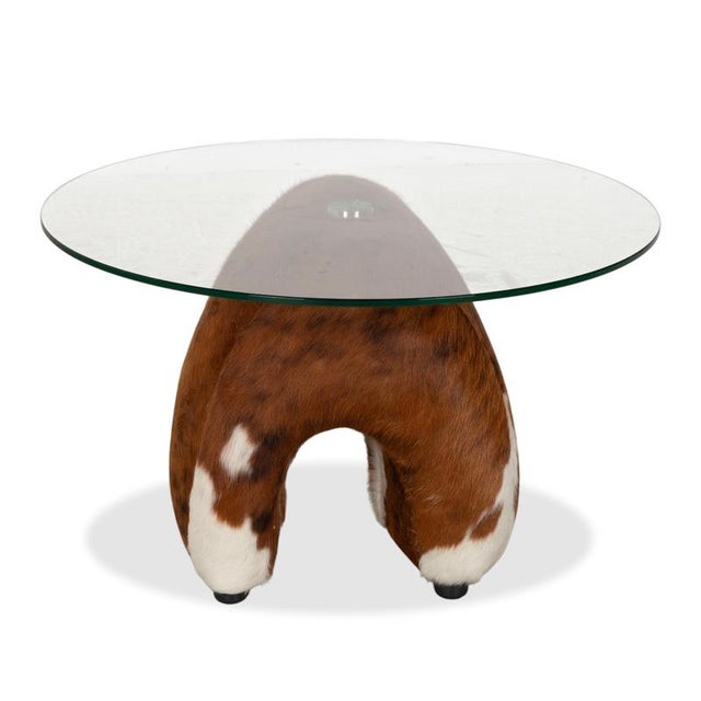 Fell Glass Coffee Table in Brown from Bretz For Sale - Image 10 of 12