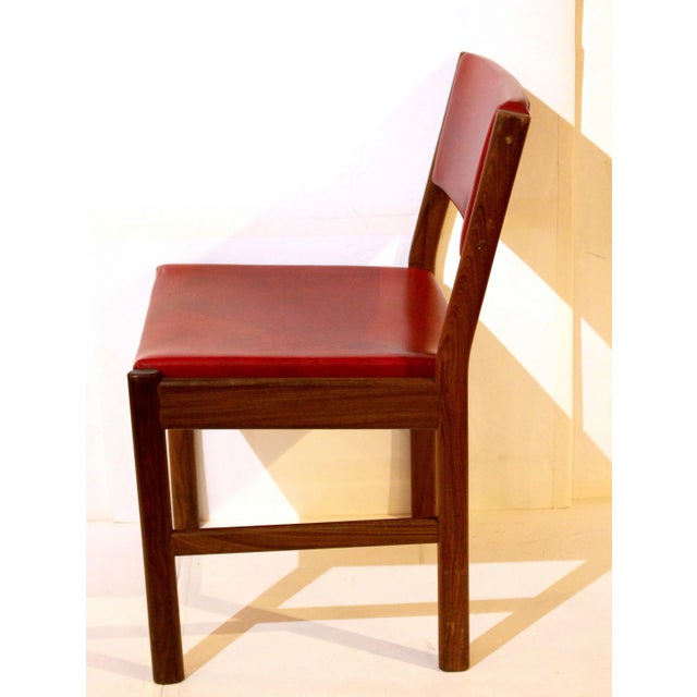 1970s Set of 10 Mid-Century Modern English Side Chairs For Sale - Image 4 of 8