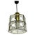 1960s Mid-Century Iron and Bubble Glass Pendant Lamp by Glashütte Limburg For Sale - Image 12 of 12