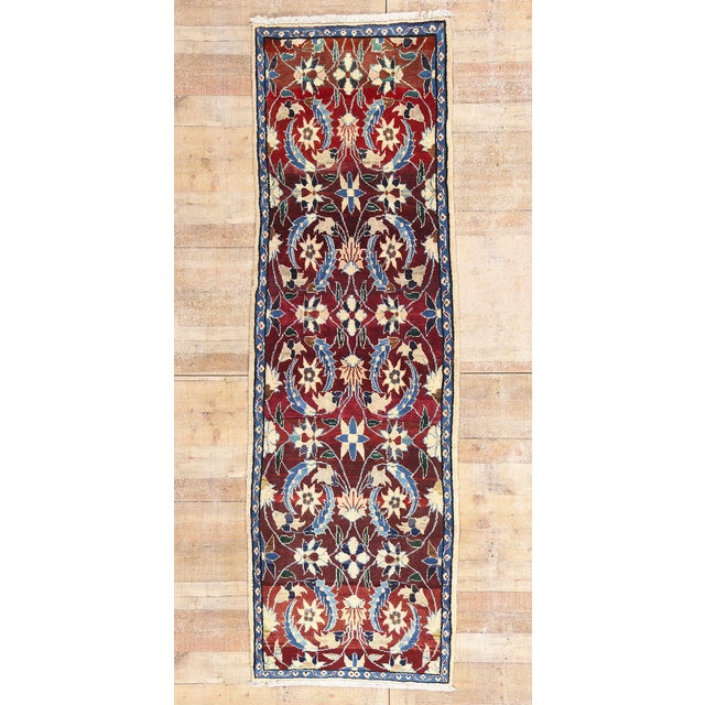 Vintage Persian Khorassan Rug Runner, 02'11 X 08'10 For Sale - Image 10 of 10