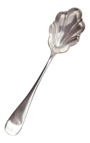 Antique Silverplate Berry "Rogers & Hamilton" Serving Spoon