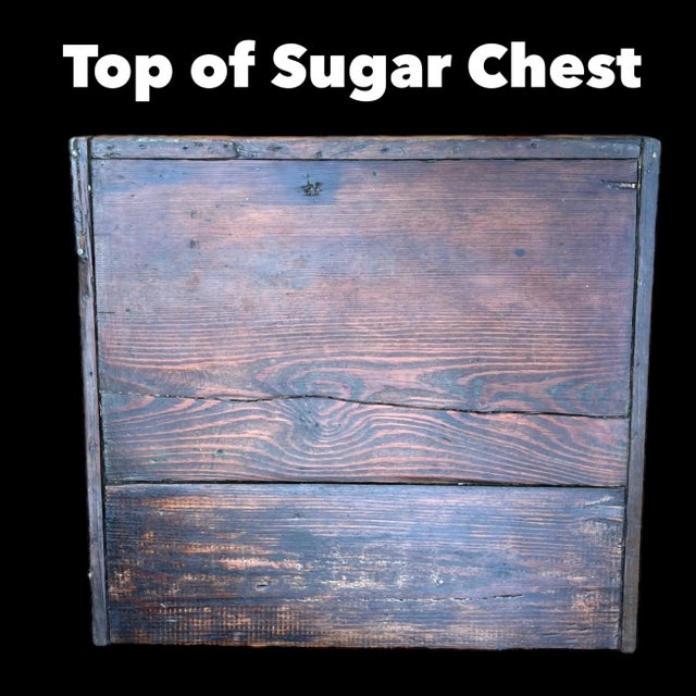 Brown Antique Sugar Chest Southeastern Tennessee, Circa 1800-Mid 1800’s For Sale - Image 8 of 12