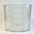 This vintage wastebasket is from the 1950s. It’s acrylic/lucite and features starburst and a grid pattern. The wastebasket...