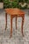 Italian 1820s Walnut Side Table with Marquetry Top, Inlaid Legs and Side Drawer For Sale - Image 11 of 11