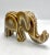 1960s Vintage Modernist Carved Petrified Wood Elephant Sculpture For Sale - Image 5 of 7