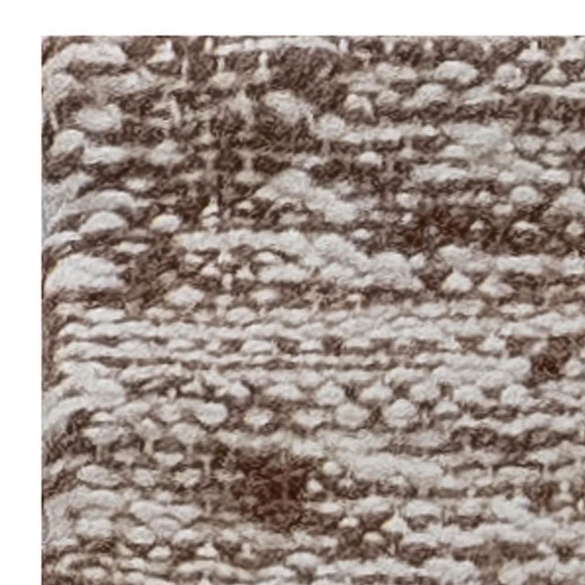 Early 21st Century Modern Beige & Brown Flat Weave Wool Rug by Doris Leslie Blau For Sale - Image 5 of 5