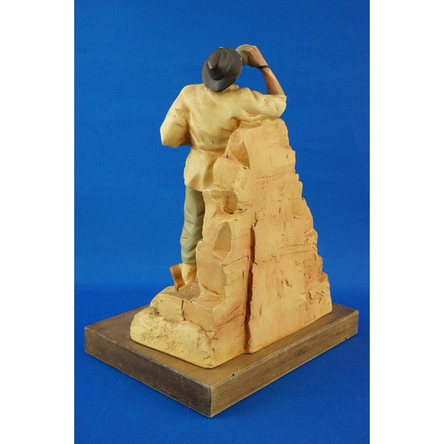 Advertising Resin Model Australian Adventurer Figurine from Avirex, United States, Late 20th Century For Sale - Image 4 of 18