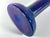 Blue Loetz Iridescent Blue Glass Vase: Austrian Pierced Art Nouveau Vase, c. 1905 For Sale - Image 8 of 10