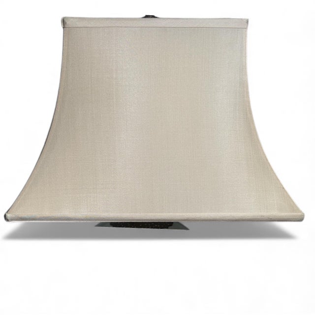 Pair Chinoiserie Porcelain Celadon Green Ceramic Temple Jar Table Lamps. For Sale - Image 12 of 14