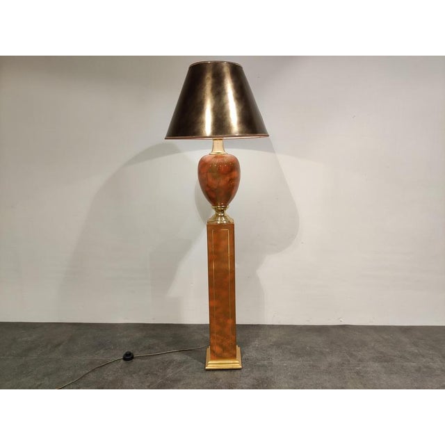 Floor Lamp by Maison Le Dauphin, 1980s For Sale - Image 10 of 11