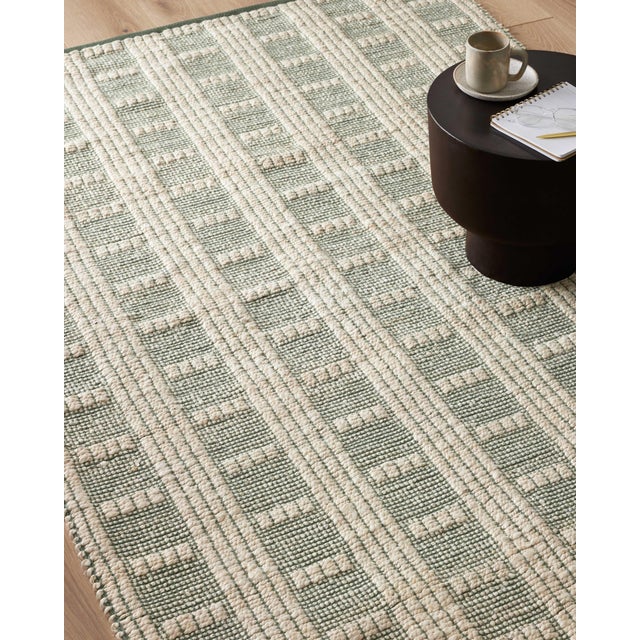 Ivory Angela Rose x Loloi Colton Ivory / Sage 2'-0" x 3'-0" Accent Rug For Sale - Image 8 of 8