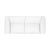 Moss Studios Moss Home Hov Sofa 96", Bonanza Optic White For Sale - Image 4 of 7
